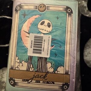 Disney Crossbody Bag with Jack Skellington Design - Blue and Black